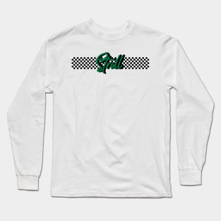 Race Flag Design 2 - Lance Stroll 2021 Long Sleeve T-Shirt